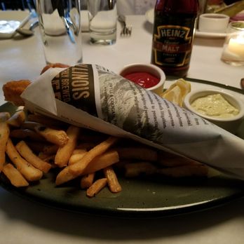 The Gage - Well pleased with the fish of the day and chips. - New American Near Me - Chicago, Illinois The Gage - Well pleased with the fish of the day and chips. - New American Near Me - Chicago, Illinois