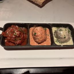 Meatball Trio Meatball Trio