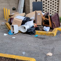 Oakcrest Towers - More trash out front daily