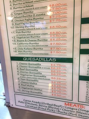 Menu photo 8 Cactus Taqueria #2 Los Angeles, CA Menu photo 8 Cactus Taqueria #2 Los Angeles, CA