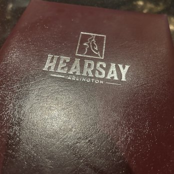 Hearsay Arlington - Menu - Lounges Near Me - Arlington, Texas Hearsay Arlington - Menu - Lounges Near Me - Arlington, Texas