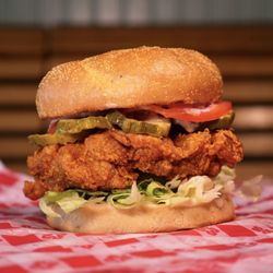 Hattie's Chicken Shack - Indulge in the epitome of comfort food with our exceptional THE Fried Chicken Sandwich.