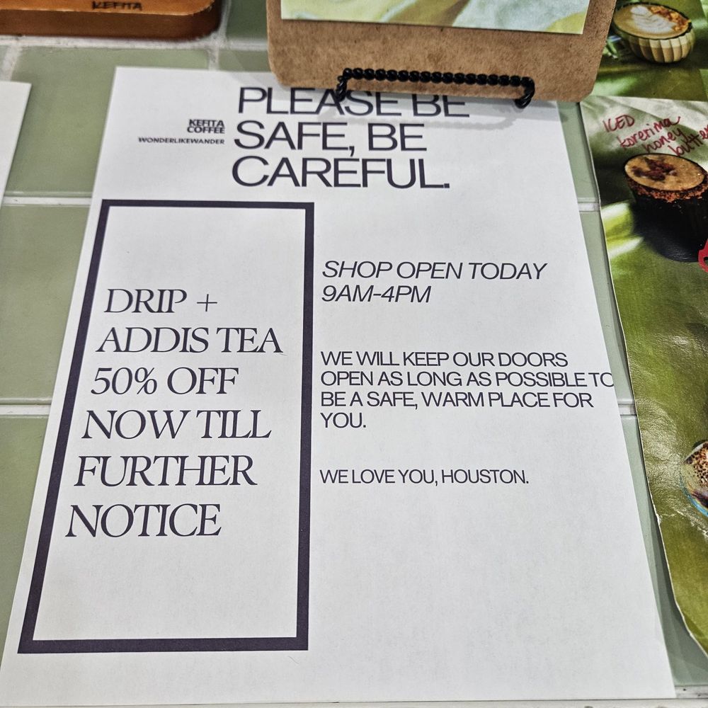 Kefita Coffee - Coffee & Tea Near Me - Houston, Texas