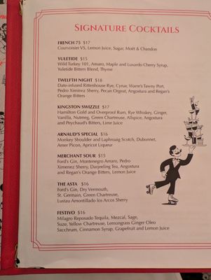 Menu photo 6 Arnaud's Restaurant New Orleans, LA Menu photo 6 Arnaud's Restaurant New Orleans, LA