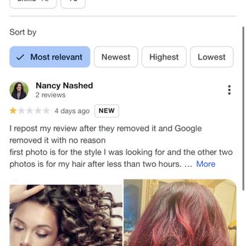 Valentino's Grande Salon - This is my review that they are removed it - Blow Dry/Out Services Near Me - Whitby, Ontario Valentino's Grande Salon - This is my review that they are removed it - Blow Dry/Out Services Near Me - Whitby, Ontario