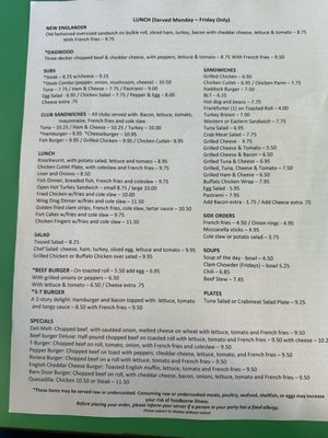 Menu photo 3 Tresca's Eating Place Watertown, MA Menu photo 3 Tresca's Eating Place Watertown, MA