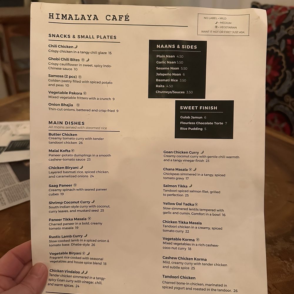 Himalaya Cafe - Feb 2026 - Indian Near Me - Old Saybrook, Connecticut