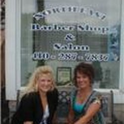 North East Barber Shop - This is the photo I found elsewhere online. Hope it's still valid (the brunette on the right provided excellent service).