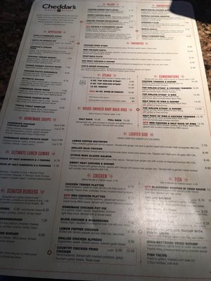 Menu photo 2 Cheddar's Scratch Kitchen Sherman, TX