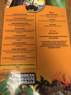 Menu photo 3 Reggae Caribbean Grille Destin, FL Menu photo 3 Reggae Caribbean Grille Destin, FL