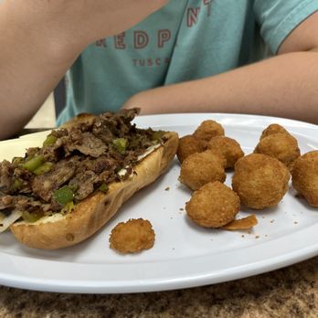 Virgie’s Place - Philly cheesesteak with fried mushrooms - Diners Near Me - Imboden, Arkansas Virgie’s Place - Philly cheesesteak with fried mushrooms - Diners Near Me - Imboden, Arkansas