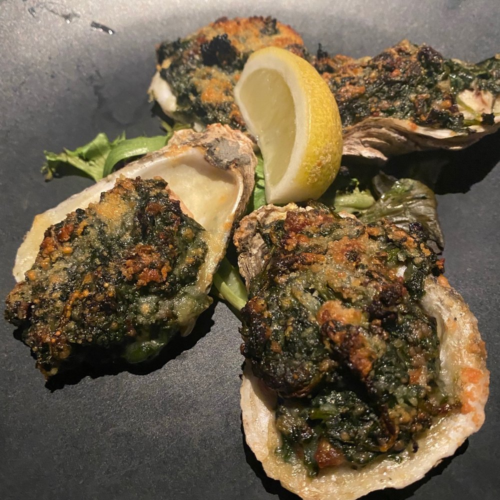 Kingfish - Oysters Rockefeller - Seafood Near Me - Akron, Ohio Kingfish - Oysters Rockefeller - Seafood Near Me - Akron, Ohio