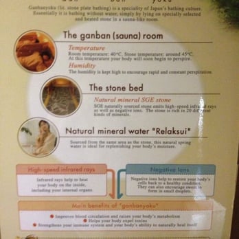Spa Relaken - This Japanese bedrock spa has many health benefits, as for me, it helps improving my blood circulation and detoxification! - Day Spas Near Me - Torrance, California