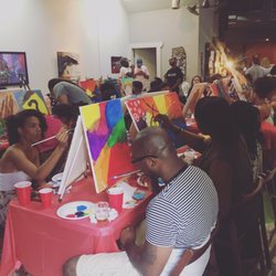 Faded Strokes - Full house for the fadedstrokesdc event !