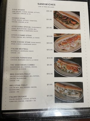 Menu photo 3 Vito's Pizza San Jose, CA