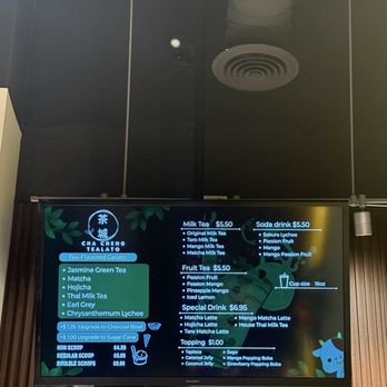 Cha Cheng Tealato - Menu - Desserts Near Me - Toronto, Ontario Cha Cheng Tealato - Menu - Desserts Near Me - Toronto, Ontario