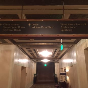 Speakeasy - Basement of William Penn hotel - New American Near Me - Pittsburgh, Pennsylvania