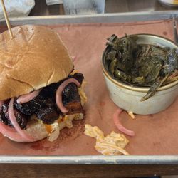 Four Birds Distilling - PB Burnt Ends sandwich