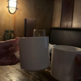 Coffee to finish off the night. Coffee to finish off the night.