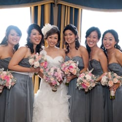 Bloompia - we were all so happy with our pretty bouquets! (photo courtesy of Sam Lim Studio)