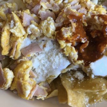 El Huarache De Doña Chela - Chilaquiles With Egg - Breakfast & Brunch Near Me - El Monte, California El Huarache De Doña Chela - Chilaquiles With Egg - Breakfast & Brunch Near Me - El Monte, California