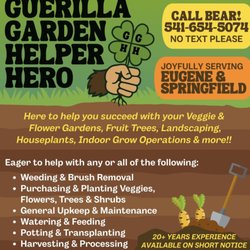 Guerilla Garden Helper Hero