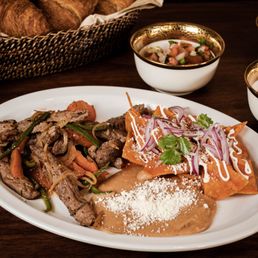Beef Fajita Chilaquiles