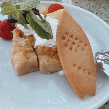 Deck. - Birthday Dessert - Hawaiian Near Me - Honolulu, Hawaii