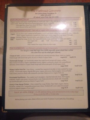 Menu photo 8 Flatbread - Providence Providence, RI