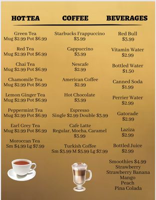 Menu photo 2 Byblos Hookah Lounge Oviedo, FL