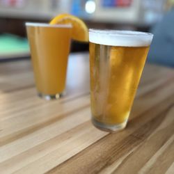 Norton's Riverside Sports Bar & Grill - An IPA and a Blue Moon beer