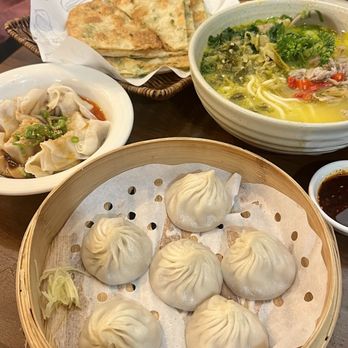 Seven Grams - Scallion Pancake 8pcs, Wonton With Chili Sauce 6pcs, Seven Grams XLB 6pcs, Golden Prime Beef Noodle Soup - Chinese Near Me - Tustin, California Seven Grams - Scallion Pancake 8pcs, Wonton With Chili Sauce 6pcs, Seven Grams XLB 6pcs, Golden Prime Beef Noodle Soup - Chinese Near Me - Tustin, California