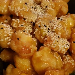Sesame chicken. (Was supposed to be beef.) Sesame chicken. (Was supposed to be beef.)