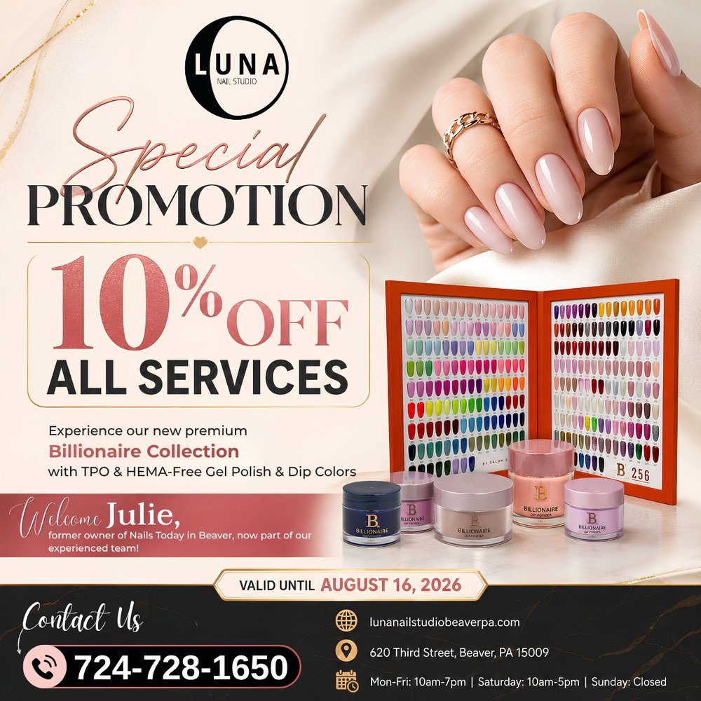 Luna Nail Studio Logo