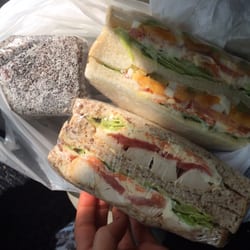 The Bakehouse Coffee - Sandwiches - chicken jumbo + vegetarian