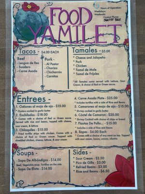 Menu photo 3 Food Yamilet Long Beach, WA