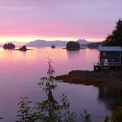 Coho Beach House - Coho Beach House September sunset.