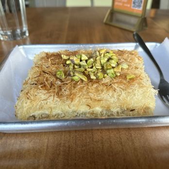 Fava Pot - Kunafa with Sweet Cheese - Mediterranean Near Me - Falls Church, Virginia Fava Pot - Kunafa with Sweet Cheese - Mediterranean Near Me - Falls Church, Virginia