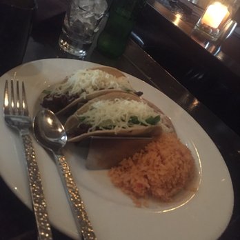 Javier's - Crunchy tacos with rice and refritos $20 - Mexican Near Me - Irvine, California Javier's - Crunchy tacos with rice and refritos $20 - Mexican Near Me - Irvine, California