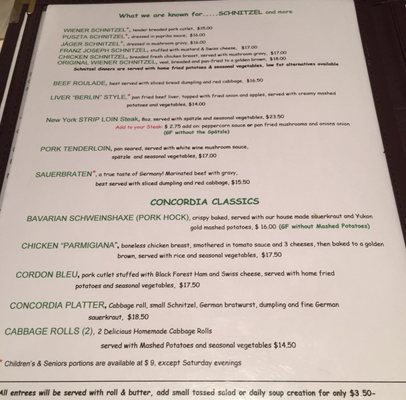 Menu photo 3 Concordia Club Kitchener, ON Menu photo 3 Concordia Club Kitchener, ON
