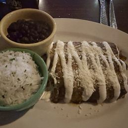 Three very small Enchiladas de Authentico for $22. Three very small Enchiladas de Authentico for $22.