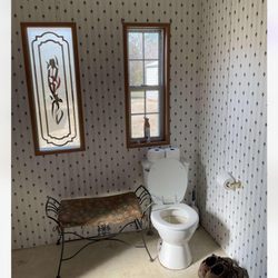 Building Maintenance Solutions - Old toilet, flooring and walls