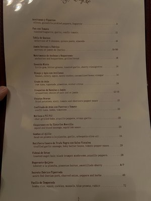 Menu photo 6 El Quijote New York, NY