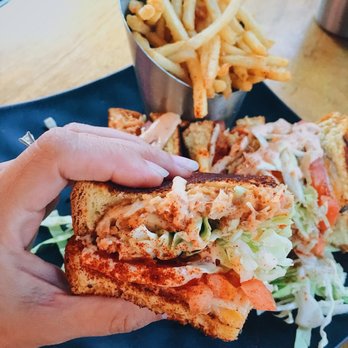 Down the Hatch Maui - Lobster & crab stuffed grilled Lobster and Crab Stuffed Grilled Cheese - Seafood Near Me - Lahaina, Hawaii