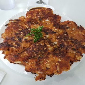 Bibim Town - Kimchi pancake - Korean Near Me - Mundelein, Illinois Bibim Town - Kimchi pancake - Korean Near Me - Mundelein, Illinois