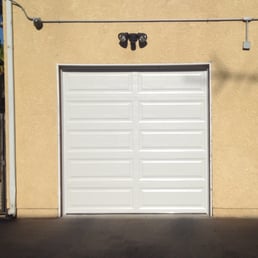 New fully replace metal garage door on our rental units. New fully replace metal garage door on our rental units.