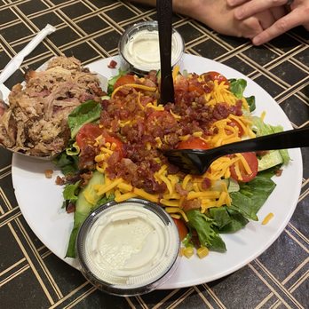 The Smoke Pit - BBQ Salad - Barbeque Near Me - Concord, North Carolina