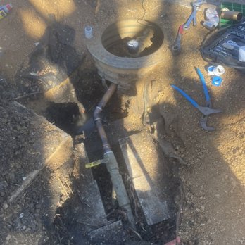 Pro Sprinkler Services - 2" copper line from meter to double check - Irrigation Near Me Pro Sprinkler Services - 2" copper line from meter to double check - Irrigation Near Me