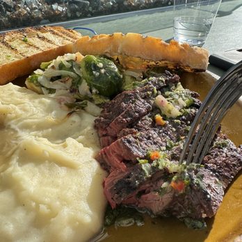 Urban Plates - Chimichurri Grass Fed Steak - New American Near Me - Carlsbad, California Urban Plates - Chimichurri Grass Fed Steak - New American Near Me - Carlsbad, California