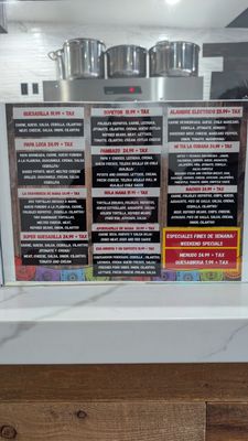 Menu photo 8 Laberinto de Humo Newark, CA